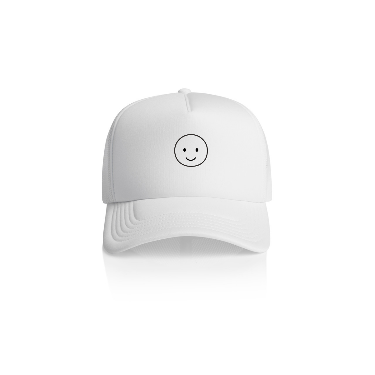 White Friendey Hat